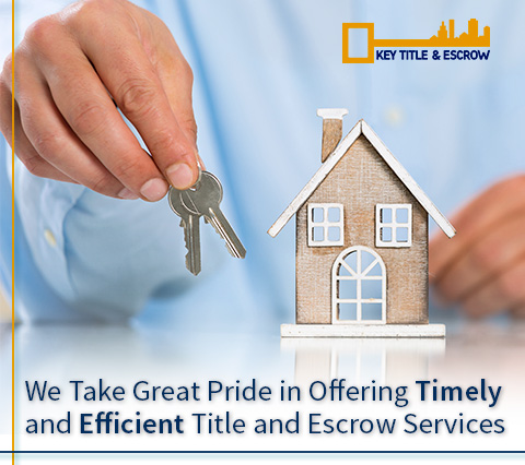 We Take Great Pride in Offering Timely and Efficient Title and Escrow Services Picture of a Key Title and Escrow Agent That Offers Title and Escrow Services