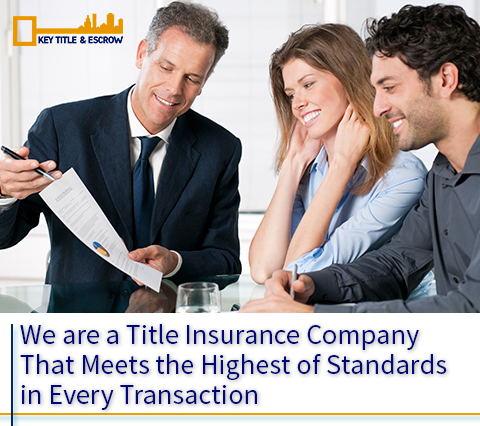 We Are a Title Insurance Company That Meets The Highest of Standards Picture of a Title Insurance Company