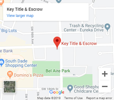 Google Map Location Of Key Title & Escrow