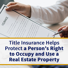 Insurance Policy for a Real Estate Property