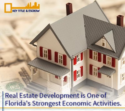 Real Estate Development is One of Florida's Strongest Economic Activities. Picture of a Florida Home.