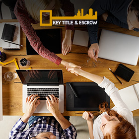 Picture of a Meeting with Title and Escrow Service Provider