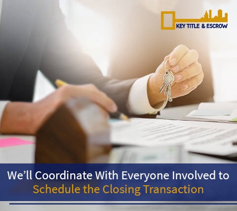 Agent of a Wellington Real Estate Settlement Services Provider Coordinating a Closing Transaction